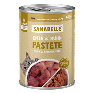 Sanabelle All Meat, 6 x 400 g - Kaczka i kurczak