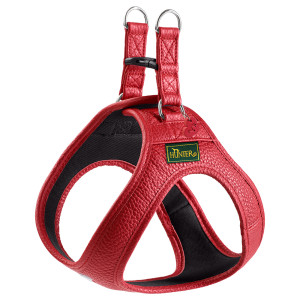 Szelki HUNTER Love, czerwone - Rozmiar XS-S, obw. klatki piersiowej 37-40 cm
