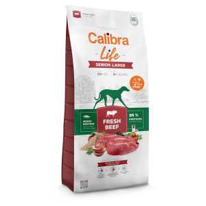 Calibra Life Senior Large Breed, ze świeżą wołowiną -  2 x 12 kg