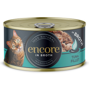 Encore, karma mokra w puszce, 16 x 70 g  - Filet z tuńczyka