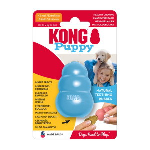 KONG Puppy - XS, niebieski