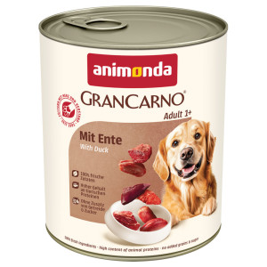 animonda GranCarno Original Adult, 6 x 800 g - Kaczka