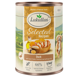Lukullus Selected Recipes, delikatne serca kacze - 6 x 400 g