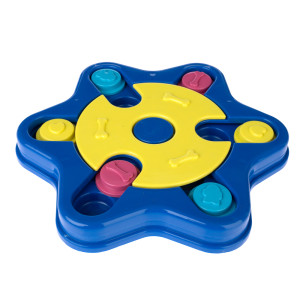 zooplus Basics sześciokątna zabawka Puzzle - Ø 25,5 x wys. 3 cm