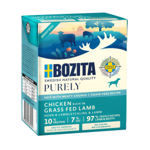 Korzystny pakiet Bozita Purely Paté 12 x 370 g - Jagnięcina