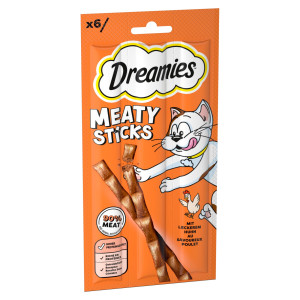 Dreamies Meaty Sticks - Kurczak (6 x 5 g)