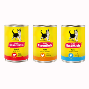 Smilla Essentials Paté w puszkach - Pakiet mieszany, 12 x 400 g