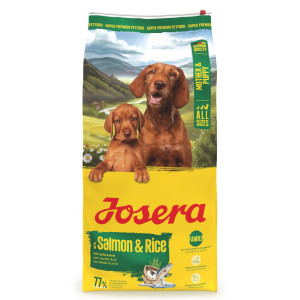 Josera Mother & Puppy, łosoś i ryż - 2 x 12,5 kg