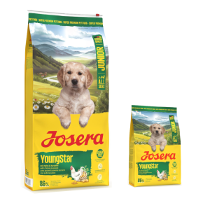 12,5 kg + 3 kg gratis! Josera, karma sucha, 15,5 kg - Junior YoungStar