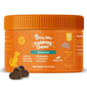 Zesty Paws Calming Chews, z indykiem - 2 x 50 tabletek do żucia