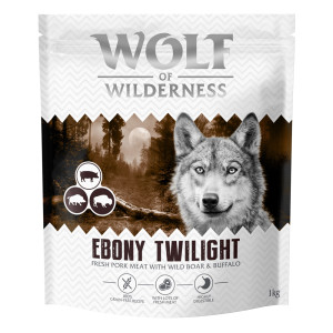 Wolf of Wilderness "Ebony Twilight", dzik i bawół - 12 kg: nowa receptura