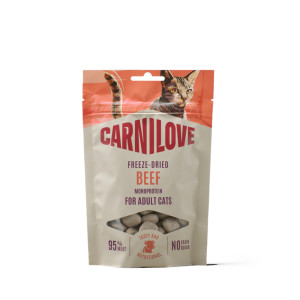Carnilove Cat Freeze Dried - Wołowina, 2 x 40 g