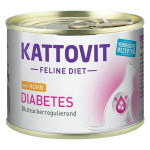 Kattovit Diabetes - Kurczak, 24 x 185 g