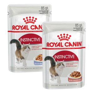 Pakiet mieszany Royal Canin, 24 x 85  g - Instinctive w sosie i galarecie