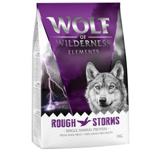 Wolf of Wilderness Monoprotein Sensitive „Rough Storms”, kaczka - bez zbóż - 1 kg