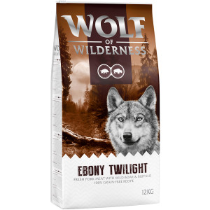 Wolf of Wilderness "Ebony Twilight", dzik i bawół - 12 kg