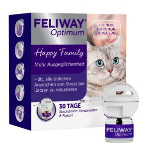 FELIWAY® Optimum - Zestaw startowy na 30 dni: dyfuzor + flakonik, 48 ml