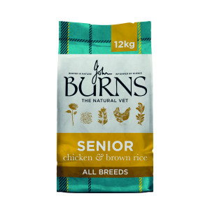 Burns Original Senior+, kurczak z brązowym ryżem - 2 x 12 kg