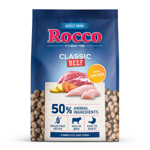 Rocco Adult MINI Classic, wołowina z kurczakiem - 6 x 1 kg
