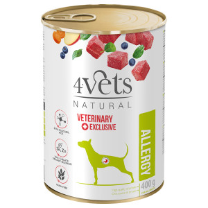 4Vets Natural Allergy  - 6 x 400 g