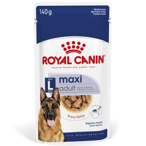 Royal Canin Maxi Adult, w sosie - 10 x 140 g