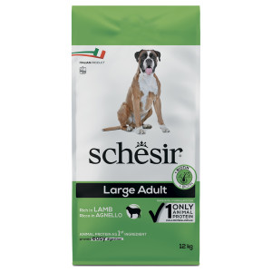 Schesir Dog Large Adult, jagnięcina - 2 x 12 kg