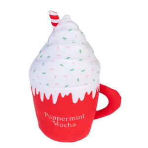 TIAKI świąteczna zabawka dla psa "Puppermint Mocha" - Dł. x szer. x wys.: 25 x 17 x 11 cm