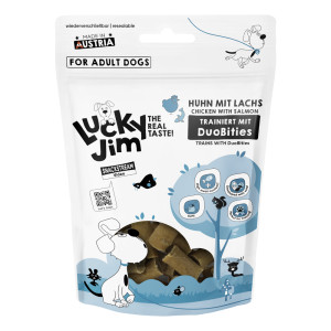 Lucky Jim DuoBities - Kurczak z łososiem, 70 g