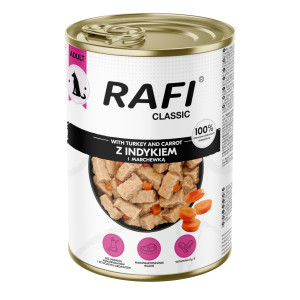 Rafi Dog, 6 x 1240 g - Indyk