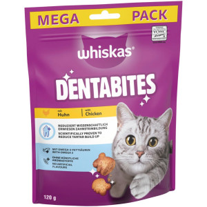 Whiskas Dentabites - Z kurczakiem, 2 x 120 g