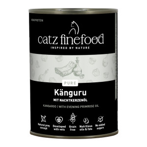 catz finefood Pure, w puszkach, 6 x 400 g / 375 g - Kangur
