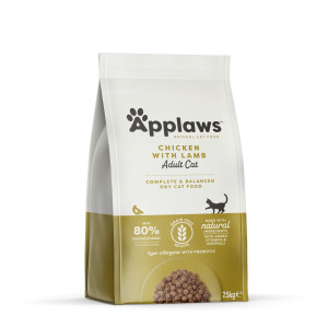 Dwupak Applaws - Adult z kurczakiem i jagnięciną, 2 x 7,5 kg