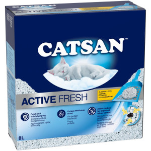 Catsan Active Fresh żwirek zbrylający się - 8 l