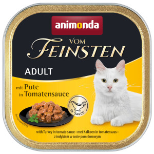 animonda vom Feinsten Adult NoGrain w sosie, 6 x 100 g - Indyk w sosie pomidorowym