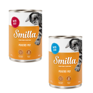 Korzystny pakiet Smilla Puszki z drobiem, 12 x 400 g - Pakiet mieszany I (2 smaki)