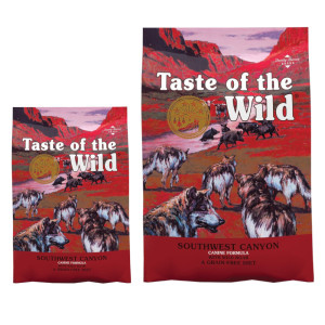 12,2 kg + 2 kg gratis! Taste of the Wild, karma sucha dla psa, 14,2 kg - Southwest Canyon
