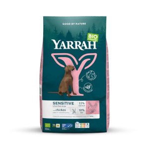 Yarrah Bio Sensitive z biokurczakiem i bioryżem - 2 kg