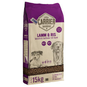 Carrier jagnięcina z ryżem - 15 kg