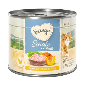 Feringa Single Meat Menu, 6 x 200 g - Kurczak z dynią i kocimiętką