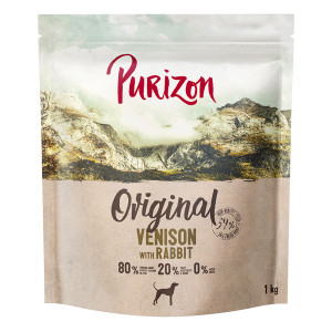 Purizon Adult, dziczyzna i królik, bez zbóż - 4 x 1 kg