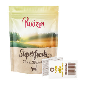 Purizon Cat Superfoods, kurczak ze śledziem - 400 g