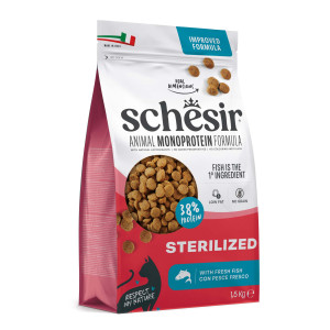 Schesir Sterilized, ryba - 3 x 1,5 kg
