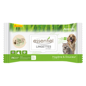 Essentiel, chusteczki nawilżane z aloesem - 50 szt.