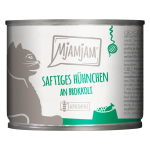 Korzystny pakiet MjAMjAM, 24 x 200 g - Soczysty kurczak z brokułami