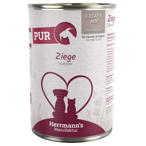 Pakiet Herrmann's Czyste Mięso Kreativ-Mix / Bio, 12 x 400 g - Koźlina