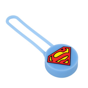 DC Superman zawieszka świecąca na obrożę - 1 szt.
