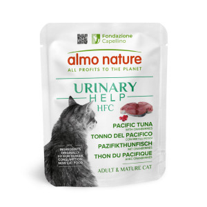 Korzystny pakiet Almo Nature HFC Urinary Help, 24 x 50 g - Tuńczyk pacyficzny z żurawiną
