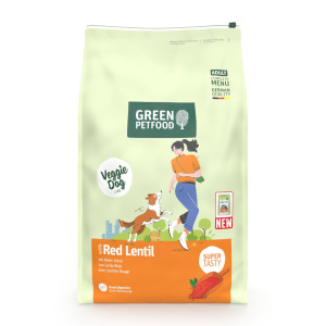 Green Petfood, z czerwoną soczewicą - 2 x 10 kg