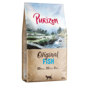 Purizon Cat Adult, ryba – Original Daily 65% - 2 x 6,5 kg