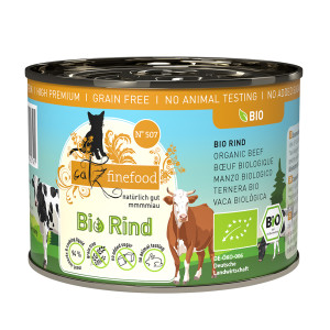 catz finefood Bio, 6 x 200 g - No.507 Biowołowina
